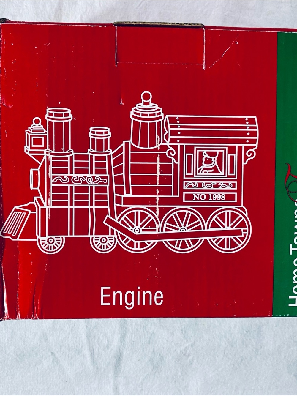 JCPenney 1998 Home Towne Express Christmas Train Set 5-Car Vintage Decor - Picture 17 of 17